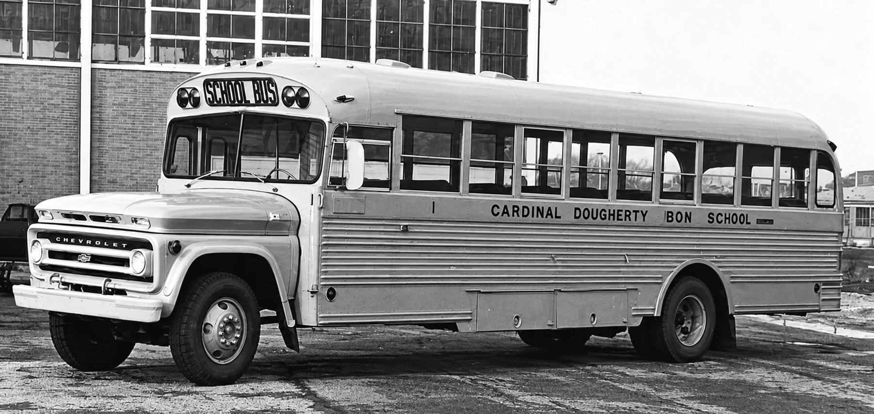 O ônibus escolar